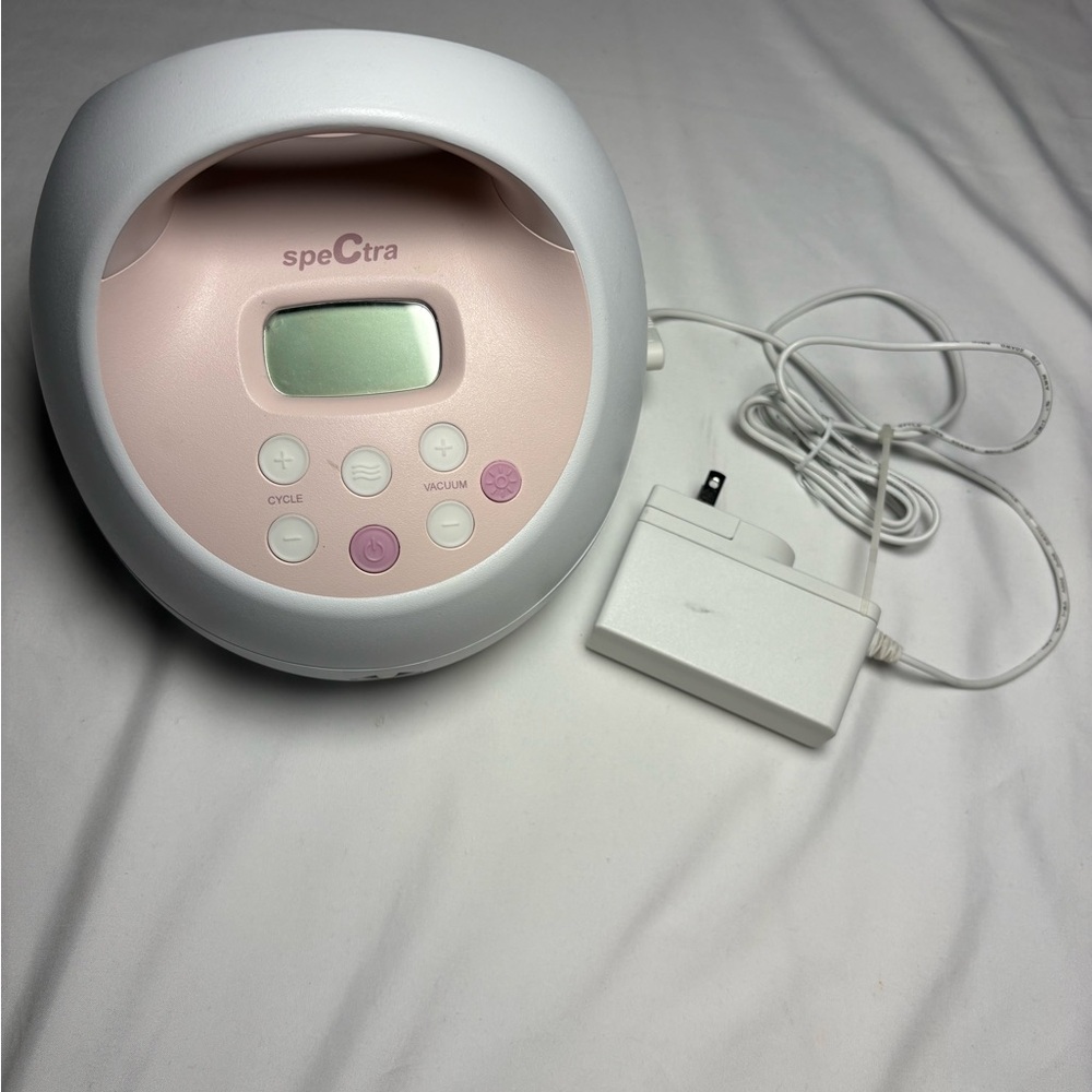 Spectra Pink and White Electronic Device